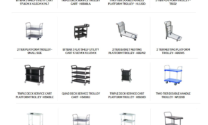 Multi tier trolleys