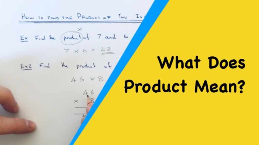 What Does Product Mean In Math What Is Math All About 