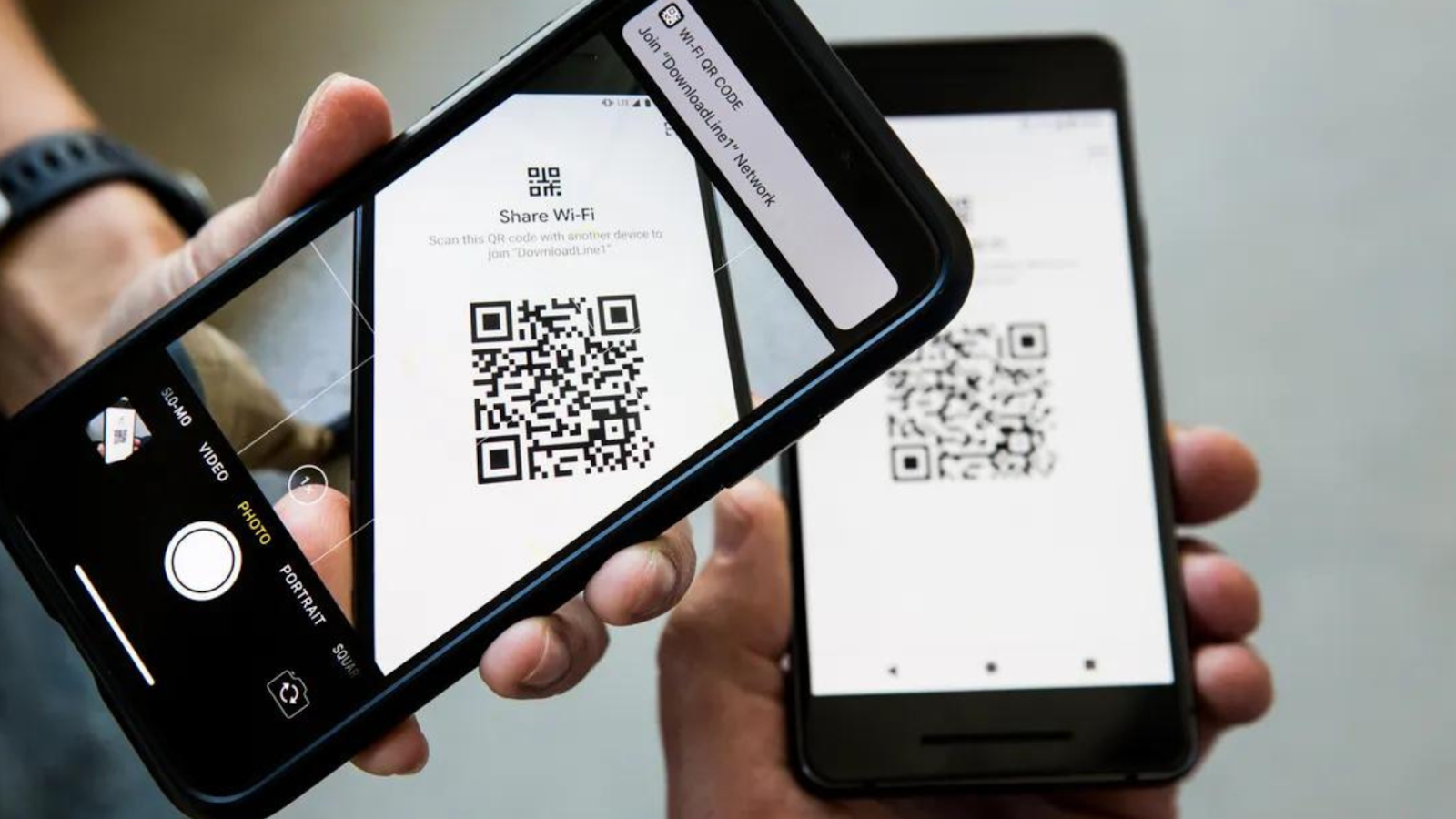 Using QR Code Scanning